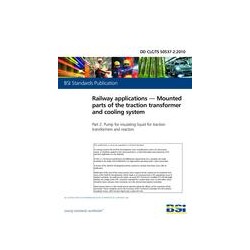 BS DD CLC/TS 50537-2:2010