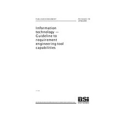 BS PD ISO/IEC TR 24766:2009