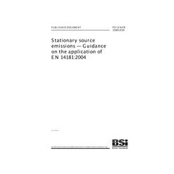 BS PD CEN/TR 15983:2010