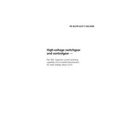 BS PD IEC/TR 62271-305:2009