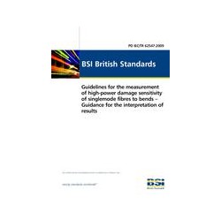 BS PD IEC/TR 62547:2009