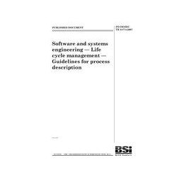 BS PD ISO/IEC TR 24774:2007