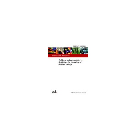 BS PD CEN/TR 16512:2015