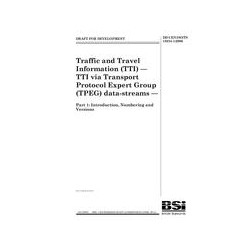 BS DD CEN ISO/TS 18234-1:2006