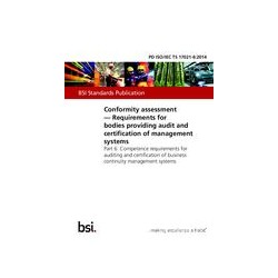 BS PD ISO/IEC TS 17021-6:2014