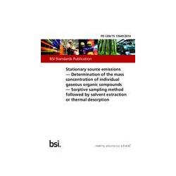 BS PD CEN/TS 13649:2014