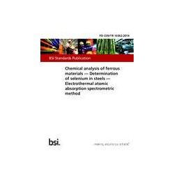BS PD CEN/TR 10362:2014