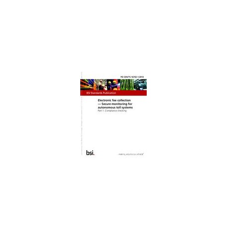 BS PD CEN/TS 16702-1:2014