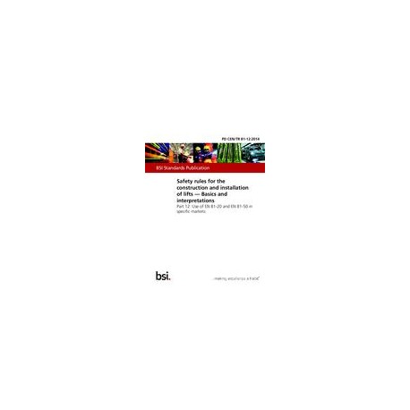 BS PD CEN/TR 81-12:2014