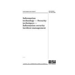 BS PD ISO/IEC TR 18044:2004