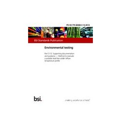 BS PD IEC/TR 60068-3-12:2014