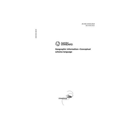 AS ISO 19103:2018