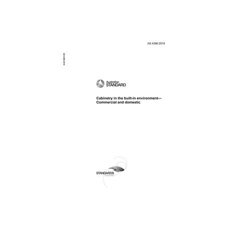 AS 4386:2018