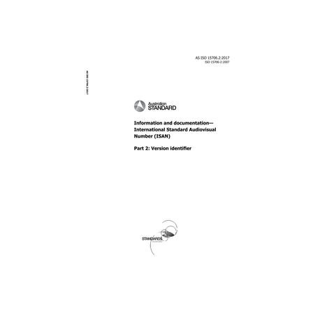 AS ISO 15706.2:2017