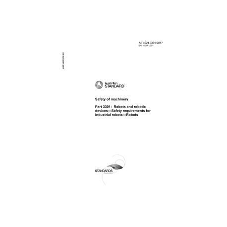 AS 4024.3301:2017