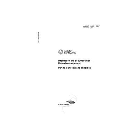 AS ISO 15489.1:2017