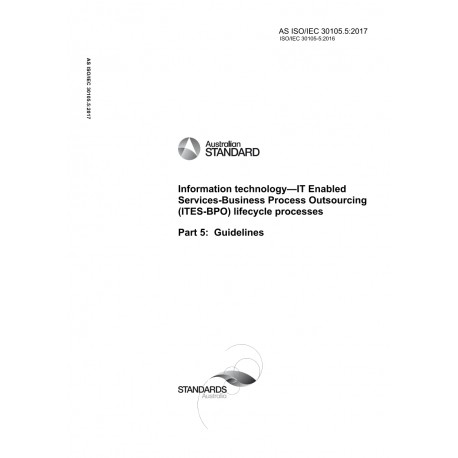 AS ISO/IEC 30105.5:2017