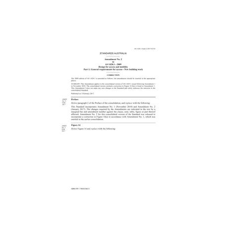 AS 1428.1-2009 Amd 2:2017