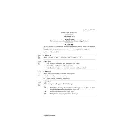 AS 4628-2005 Amd 1:2016