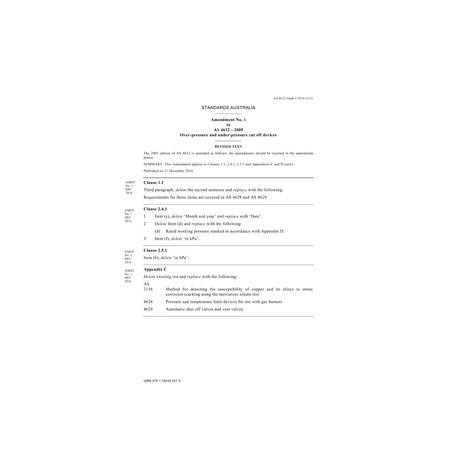 AS 4632-2005 Amd 1:2016