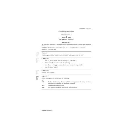 AS 4618-2004 Amd 1:2016 [ Available Superseded ]