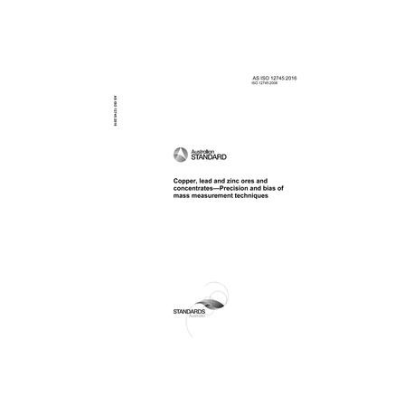 AS ISO 12745:2016