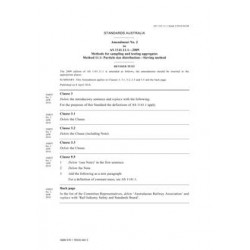 AS 1141.11.1-2009 Amd 2:2016