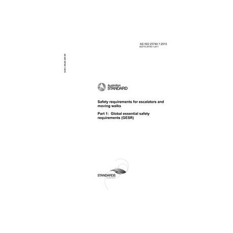 AS ISO 25740.1:2015