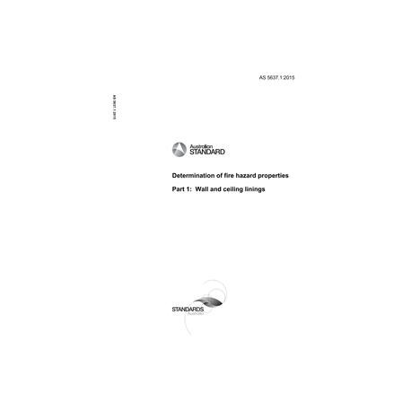 AS 5637.1:2015