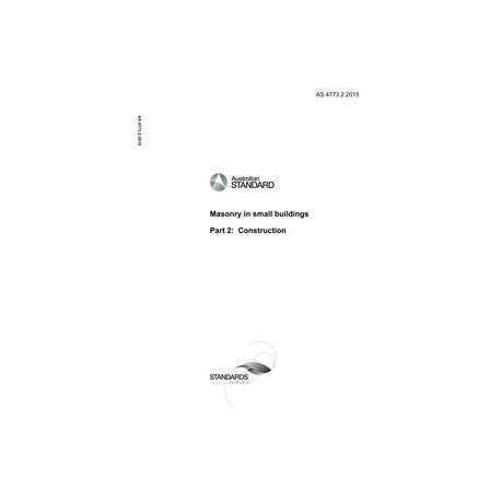 AS 4773.2:2015