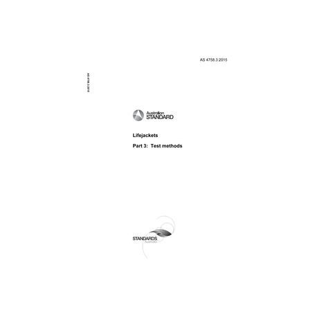 AS 4758.3:2015