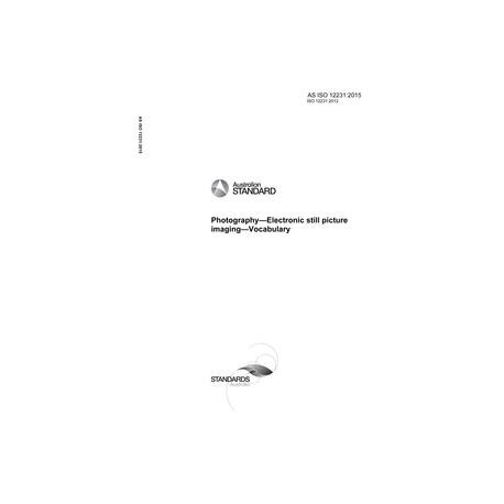 AS ISO 12231:2015
