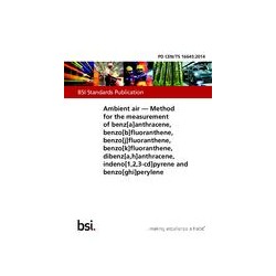 BS PD CEN/TS 16645:2014