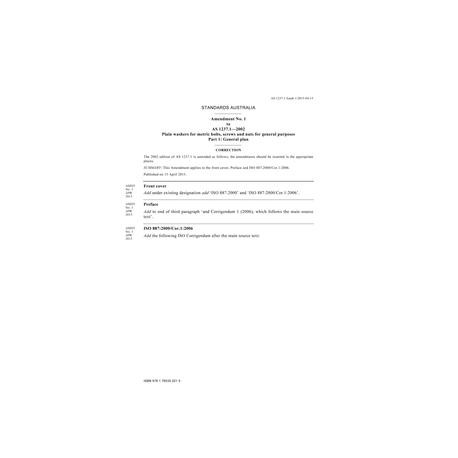 AS 1237.1-2002 Amd 1:2015