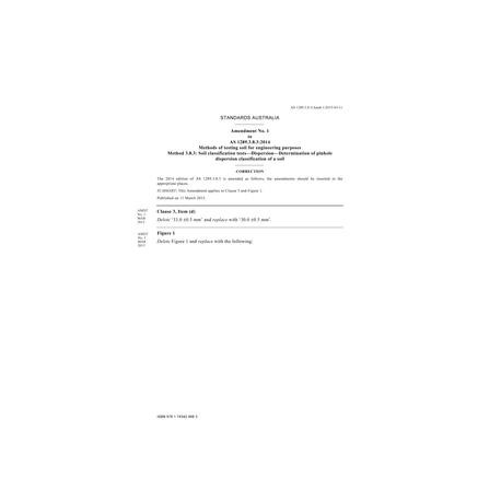 AS 1289.3.8.3:2014 Amd 1:2015