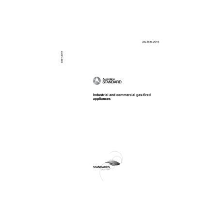AS 3814:2015 [ Superseded ]