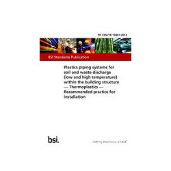 BS PD CEN/TR 13801:2014