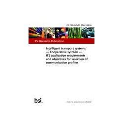 BS PD CEN ISO/TS 17423:2014