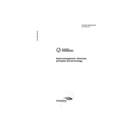 AS ISO 55000:2014