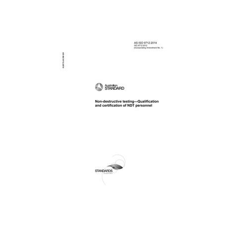 AS ISO 9712:2014