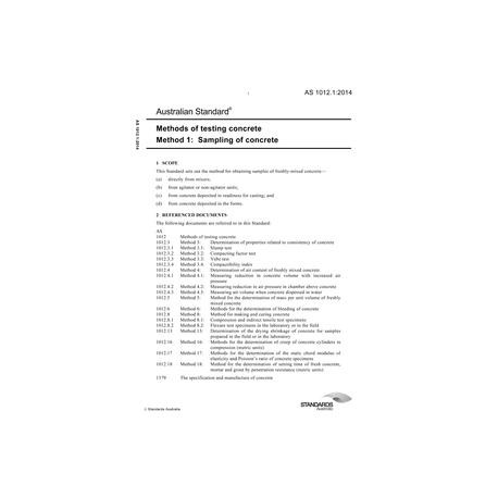AS 1012.1:2014