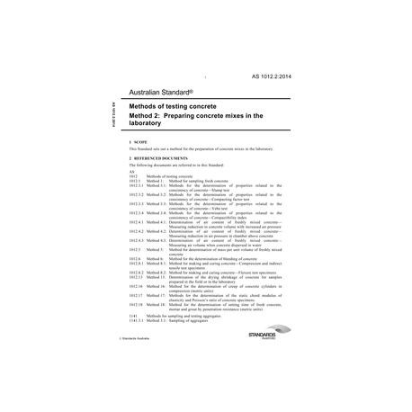 AS 1012.2:2014