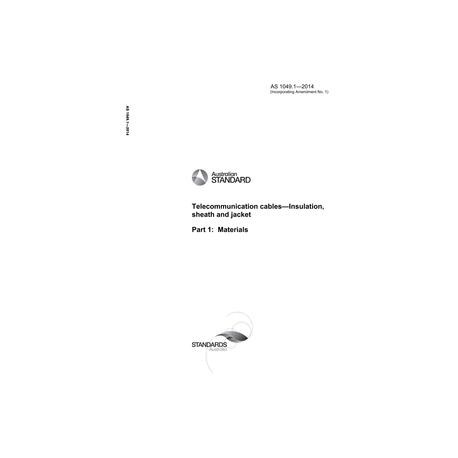 AS 1049.1:2014