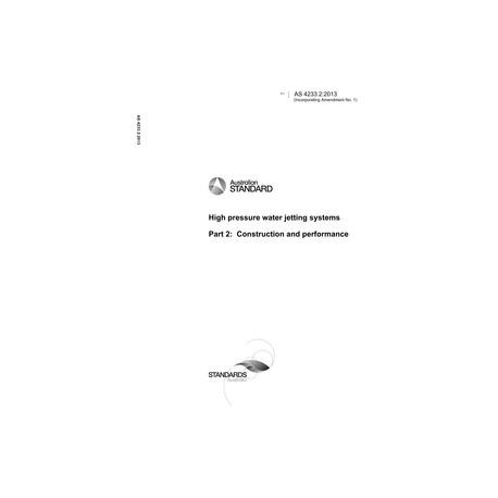 AS 4233.2:2013
