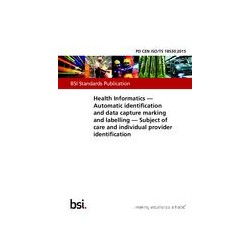 BS PD CEN ISO/TS 18530:2015