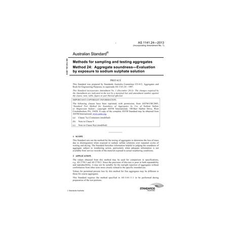 AS 1141.24-2013 [ Available Superseded ]