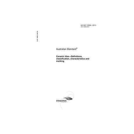 AS ISO 13006-2013
