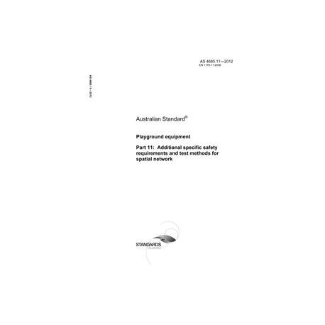 AS 4685.11-2012 [ Available Superseded ]
