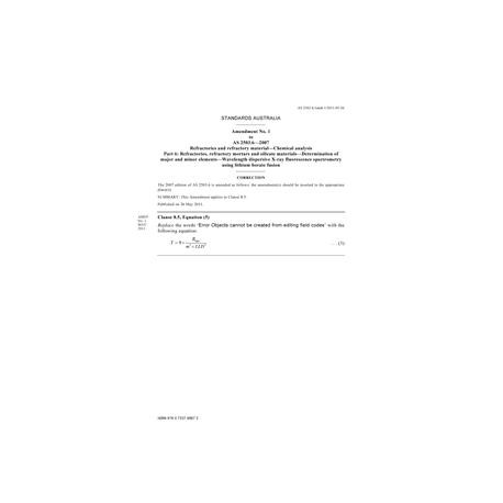 AS 2503.6-2007 AMDT 1