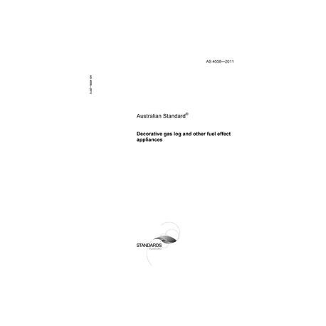 AS 4558-2011 [ Available Superseded ]
